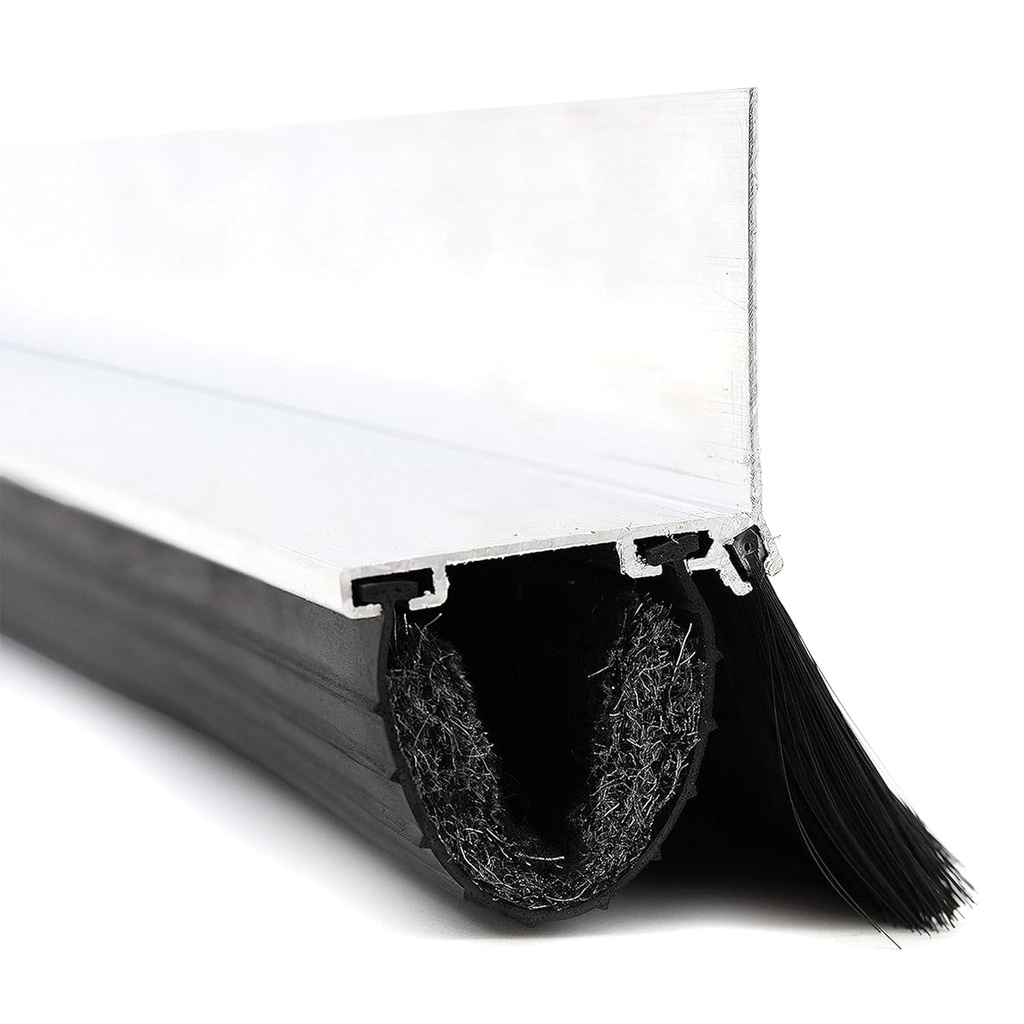 Xcluder X2 Rodent Proof Overhead Sectional Door Seal Kit, 8'2” Wide for 1.75" Thick Garage Doors, Stops Mice, Rats and Weather, Suitable for Residential or Commercial Property Use