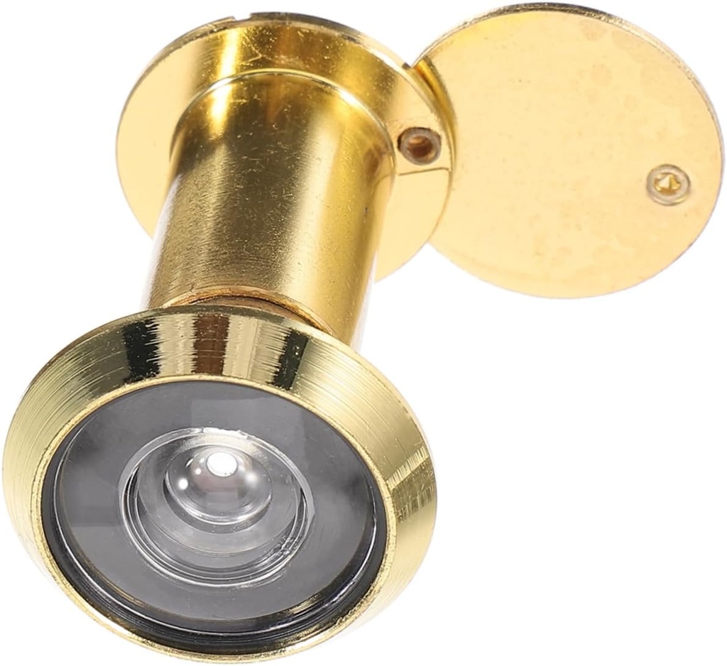 Lurrose Door Peephole Viewer with Cover Enhanced Privacy Viewer for Apartment Doors Easy Installation Durable Material for Home Office