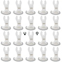 XXGO 20 Pcs Multitool Diamond Blade for Grout Removal Oscillating Tool Masonry Tile Concrete Removing Blades XG8020S