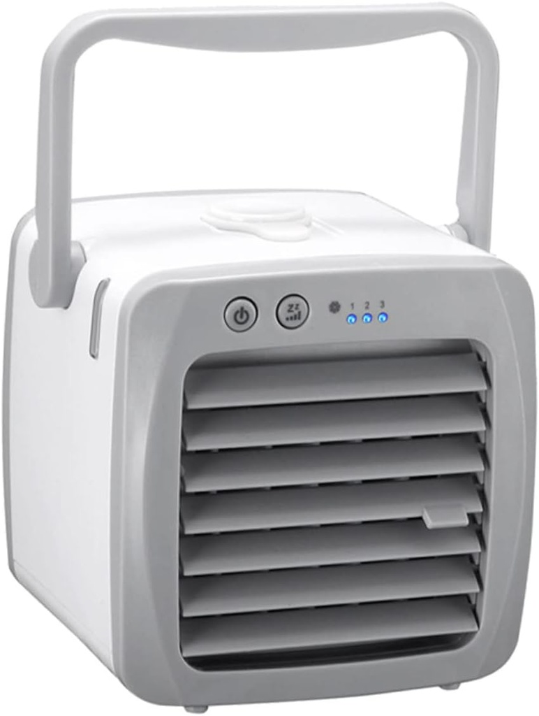 Alipis 1pc Usb Desktop Air Conditioner Fan Mini Portable Conditioner Cooler for Home Office School Compact Cooling Clean Air Filtration