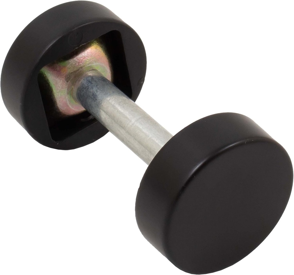 Stone Harbor Hardware Round Handleset Hole Cover, 1" Diameter, Fits Doors 1-3/8" to 2-1/4" Thick, Matte Black