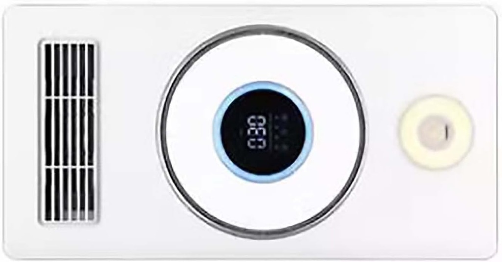 HAILM Air Heating with Lighting And Vent Fan Integrated Ceiling Bathroom Exhaust Fan with Lighting And Heater with Remote Control