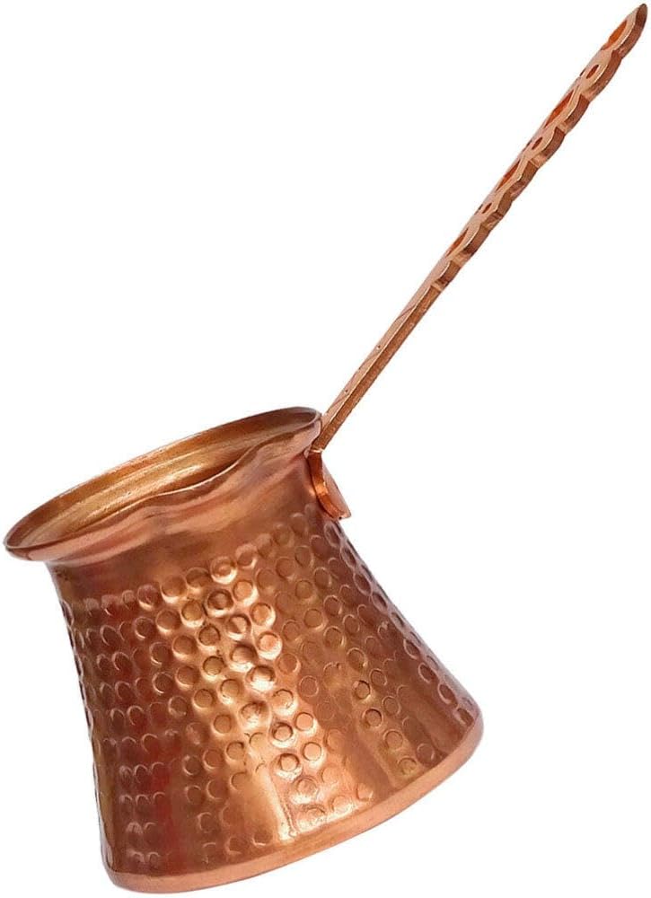 ABOOFAN Turkish Coffee Mug Pot Turkish Saucepan Portable Stove Espresso Shots Stovetop De Brass Glass Tea Kettles Italian Coffee Maker Wear Espresso Cezves Mini Sauce Pan Copper Milk