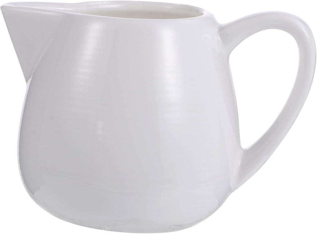 Sauce Bucket Saucer Coffee Jugs Soy Milk Colander Tea Cup Breastmilk Coffee Travel Mug Point Syrup Coffee Tamper Stir Condiment Burner Burner Latte Espresso Pans Pot White Ceramics