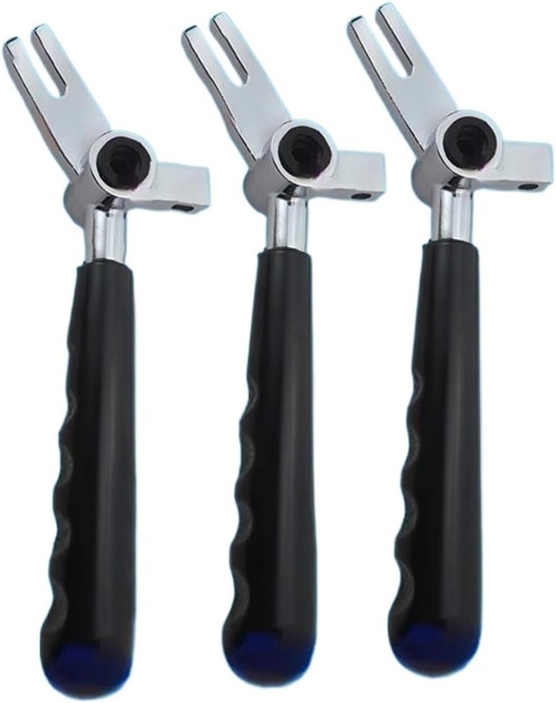 NieKe Compatible for Vevor 3 Straight Hand Levers Accessories Black Color Handles Soft Serve Ice Cream Machines Spare Parts