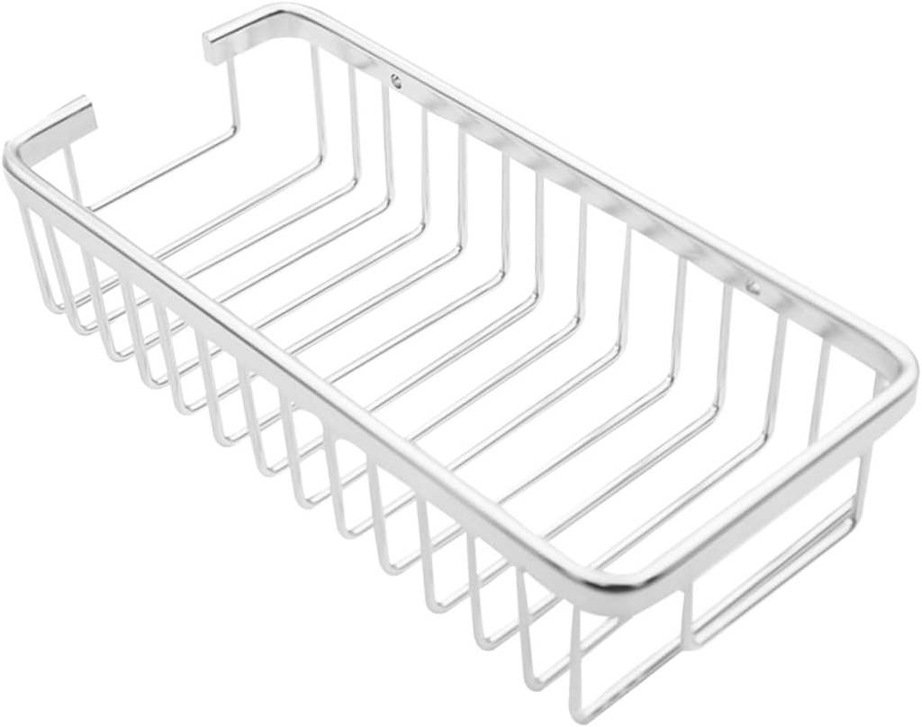 PRETYZOOM Hanging Kitchen Baskets Wall Mount Aluminum Storage Rack Kitchen Utensil Hanger