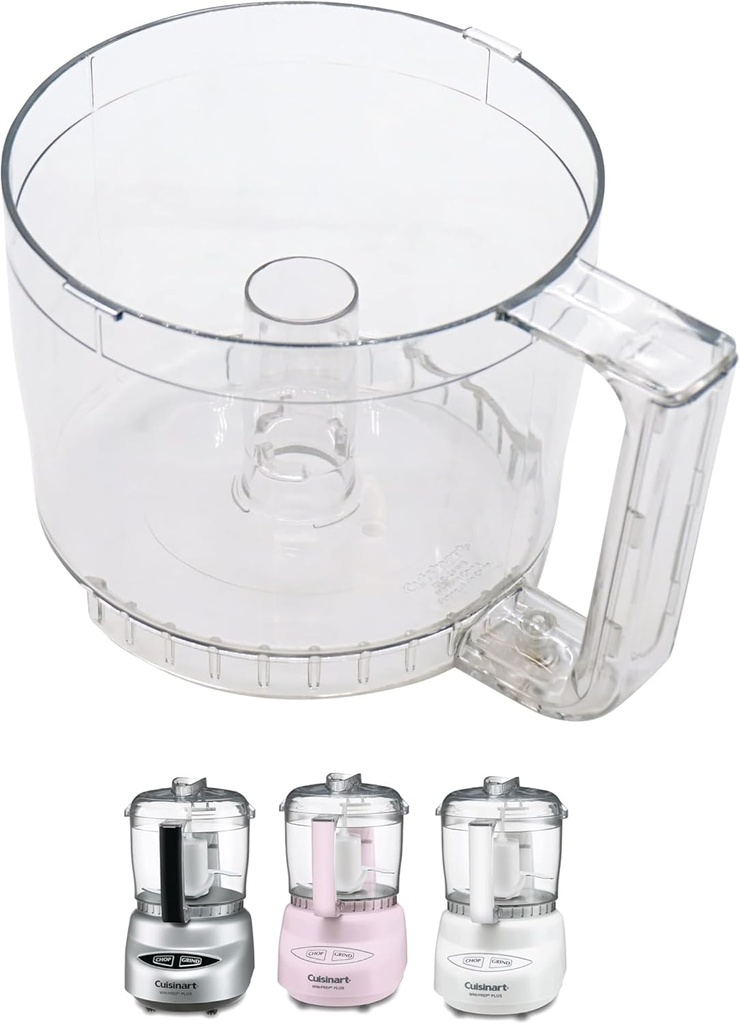Cuisinart Replacement DLC-2AWB-1 Work Bowl – Fits Only DLC-2A with Lid DLC-2AWBC-1, Not Compatible with DLC-4, DLC-1, or 4-Cup; Check Bottom of Processor Must Say DLC-2A & Lid Must Say DLC-2AWBC-1