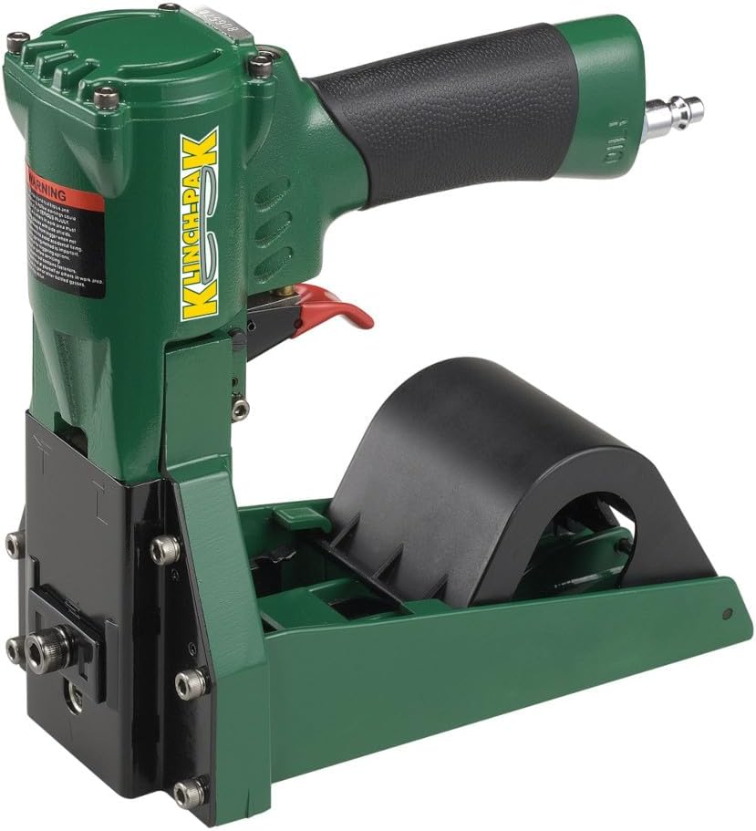KP-SWC Pneumatic Roll Stapler for SWC Series Staples with 1-3/8-Inch Crown and 5/8-Inch to 3/4-Inch Leg Staples SIM Bostitch SWC7437, Ideal for Folding Boxes, Complete Overlap and More