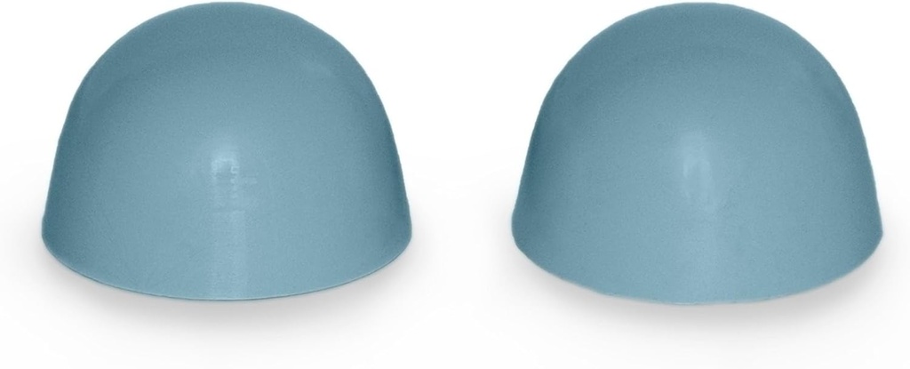 American Standard Color Replacement Plastic Toilet Bolt Caps - Set of 2 - Clair de Lune Blue