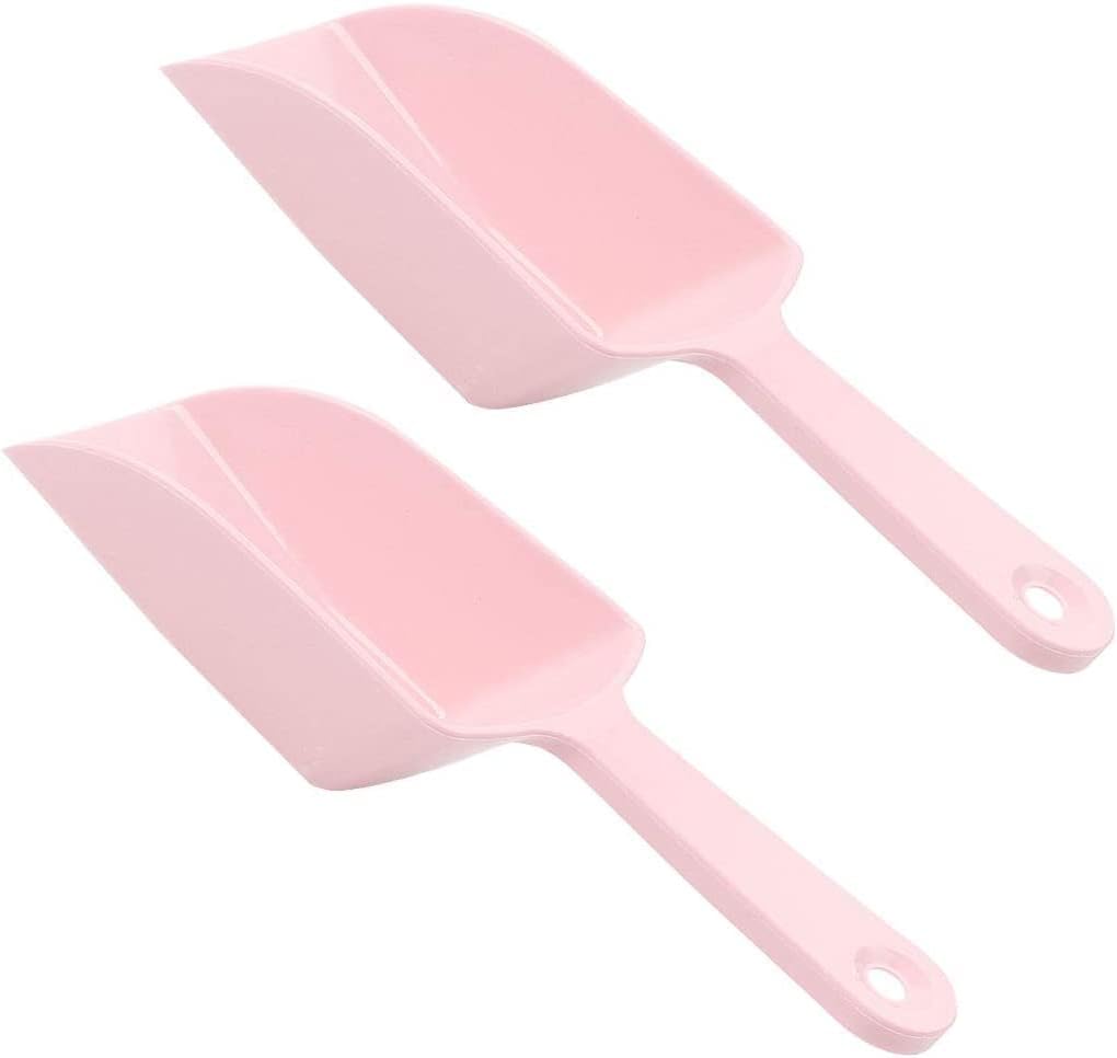 XYWHPGV Plastic Ice Scoop Food Ice Shovels Utility Scoop for Kitchen Chilled Drinks Bar KTV Bar Hotel Dishwasher Safe 2pcs Pink(014a7 14963 5976d dc689 1f4d9 0e10e