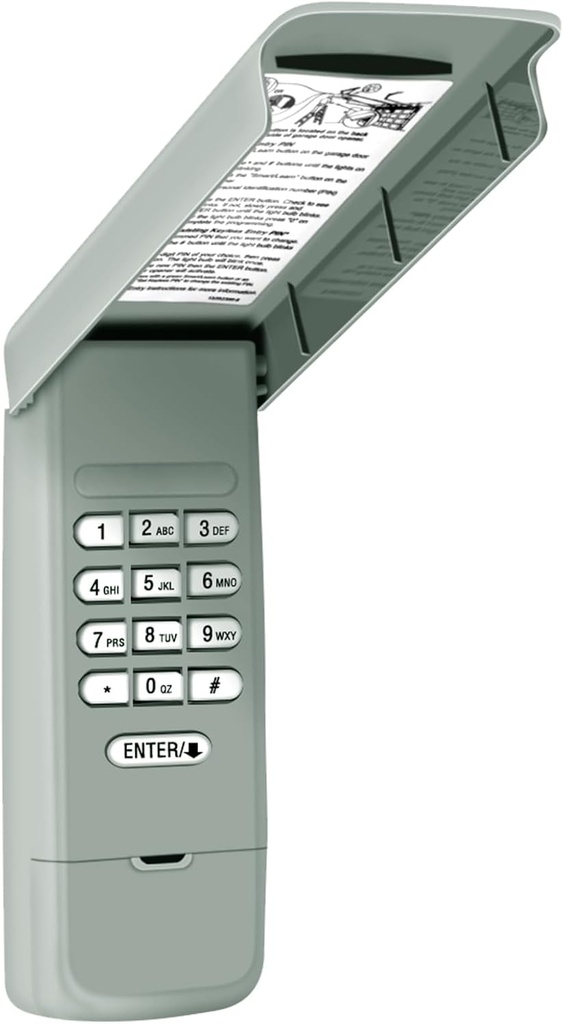 1 for 940EV-P2 940ESTD Universal Chamberlain LiftMaster Sears Craftsmman Garage Door Opener Keypad, 3-Year-Warranty