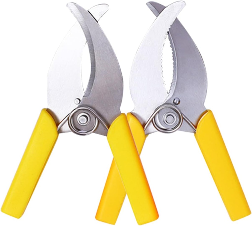 2pcs Tree Branch Clippers Fruit Tree Girdling Hand Tool Barking Cutter for Garden Supply