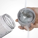 Juicer Juice Machine Multi-function 220V Household Small Portable 280W Full-automatic Food Supplement Machine Without Button Design 400ml Capacity