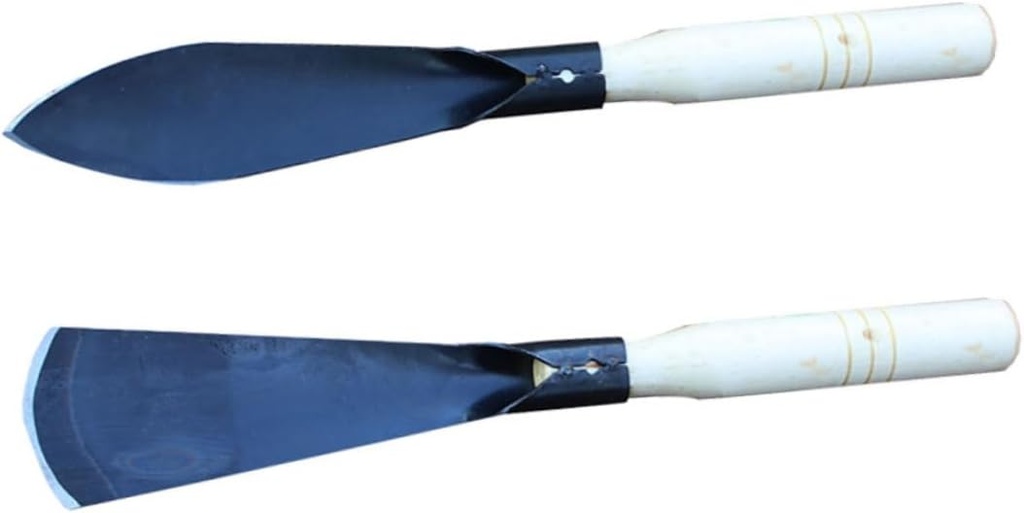 2pcs Premium Hand Shovels for Gardening Loosening Tools for Planting Weeding Soil Preparation Manganese Handle