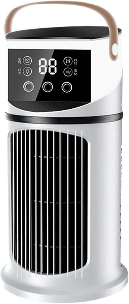 Portable Air Conditioner Fan Fan Evaporative Air Blower 27x15.5x15.5cm Personal Air Conditioner Fan Cooling Fan For Desktop Room Car Bedroom Office Camping Tent Dorm