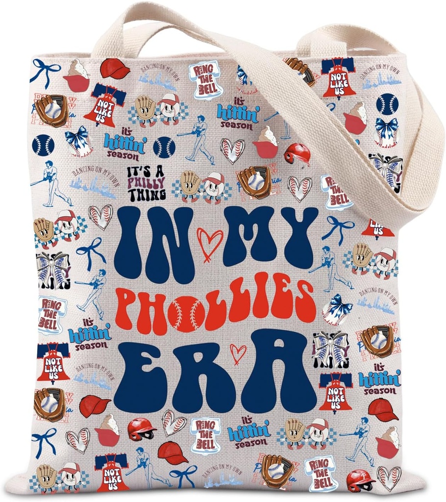Lywjyb Birdgot Baseball Gift Baseball Game Day PHL Fans Merch Tote Bag