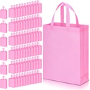 Amylove 80 Pcs Non Woven Tote Bags Bulk Large Reusable Gift Bag Reusable Grocery Bags, 15 x 11. 8 x 4 Inches