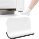 Trash Cabinet Foot Pull - Hands-Free Door Solution for Trash Drawer, Adhesive Toe Pull Comfortable for Barefoot Use (1, White)