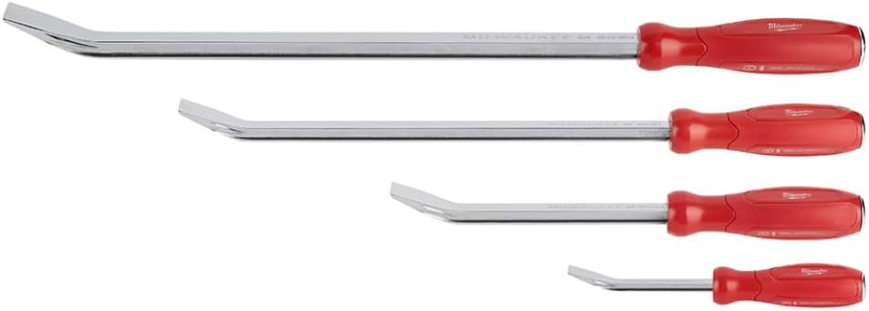 Bubbacare 48-22-9214 4 Pc Pry Bar Set L M