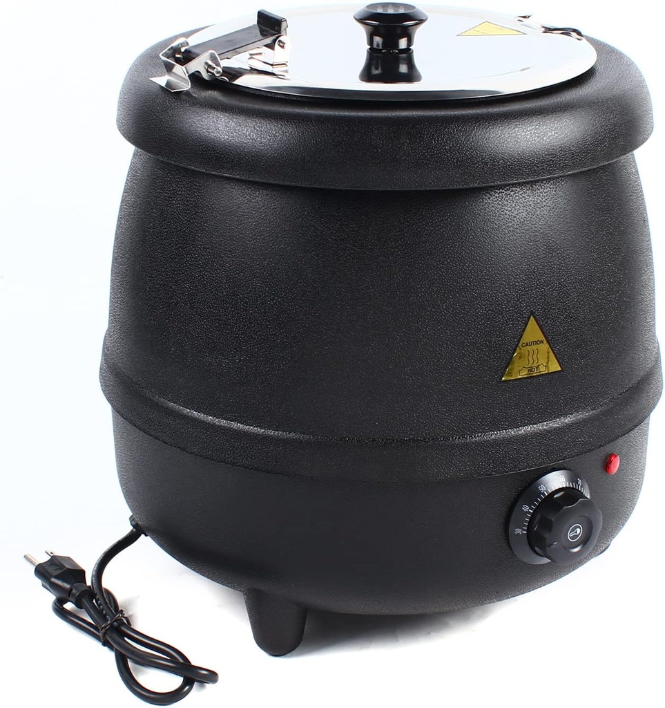 Electric Commercial Soup10L Warmer Restaurant Stock Pot 110V 50HZ 400W Electric Food Soup Kettle Warmer