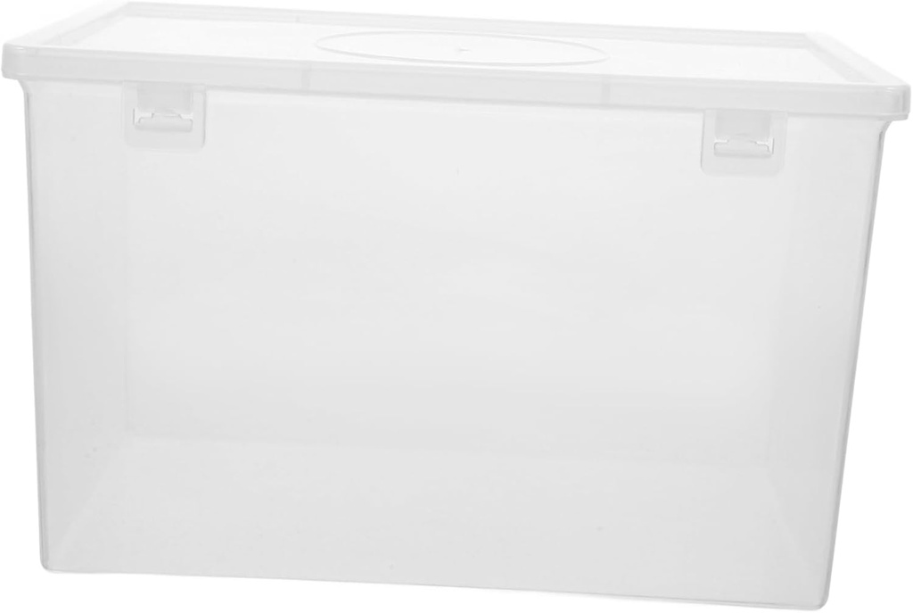 Luxshiny Airtight Bread Storage Box for Kitchen Countertop Food Storage Box Design Cakes Baked Goods