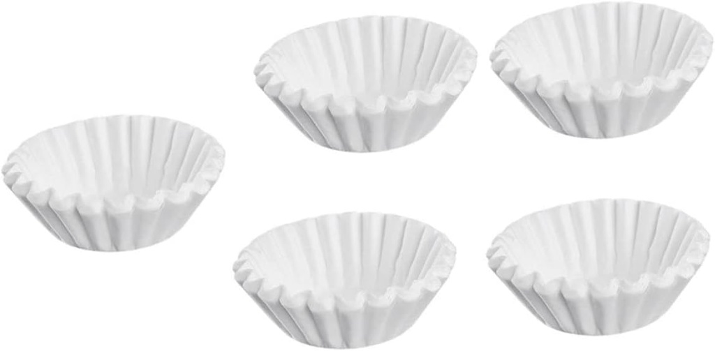 100sheets Paper Filters Kung Fu Tea Filter Bowl Shaped Kung Fu Tea Maker Paper Tear Resistant Disposable