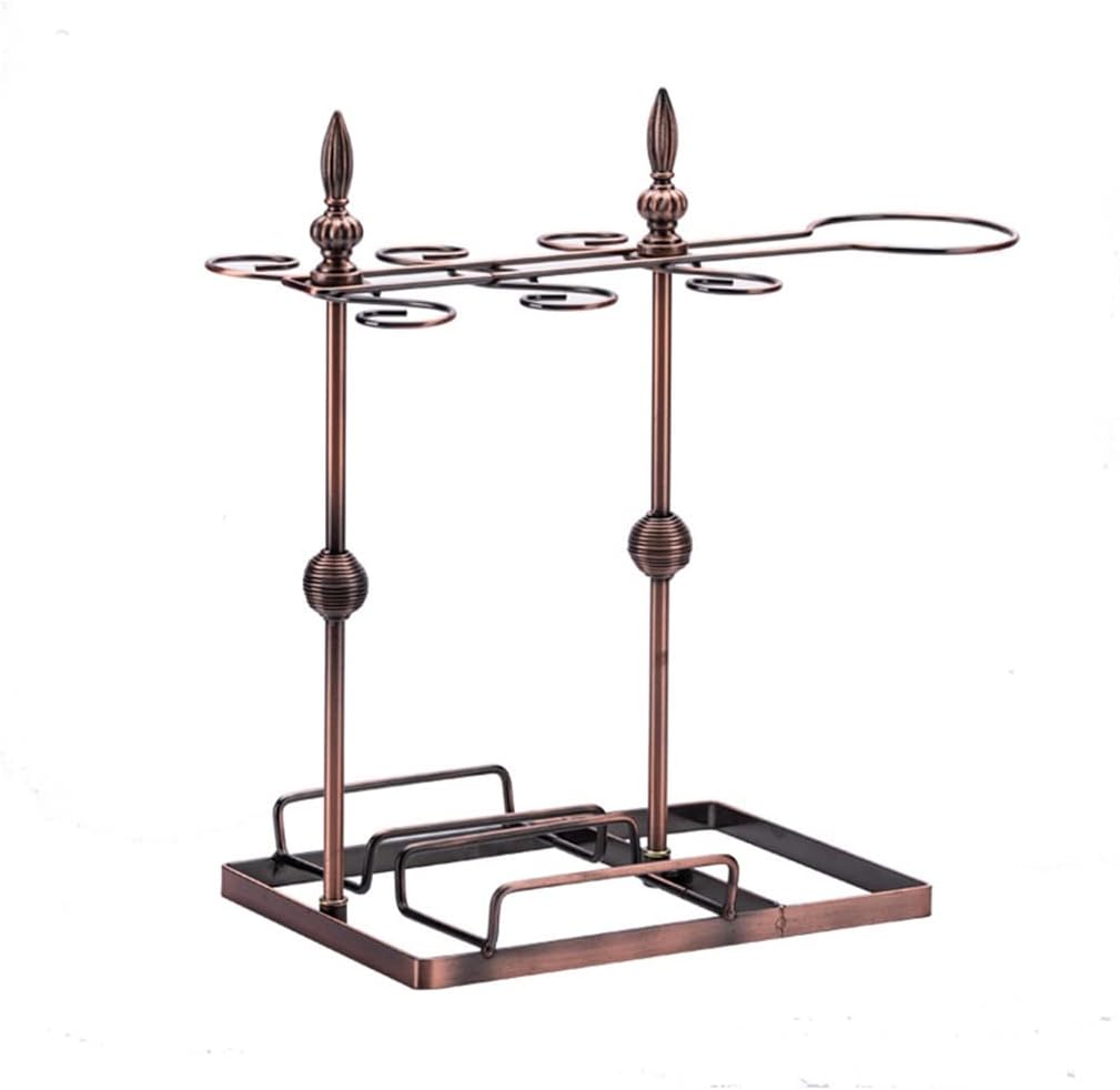 Wrought Iron Wine Bottle Holder 3 in 1 Decorative Metal Goblet Hanger Decanter Holder Wine Utensils