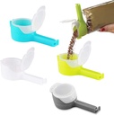 Food Storage Sealing Clips with Pouring Spouts, Bag Clips for Food, Kitchen, Chip Bag Clips, Plastic Cap Clips, Great for Organizing and Storing Food in the Kitchen