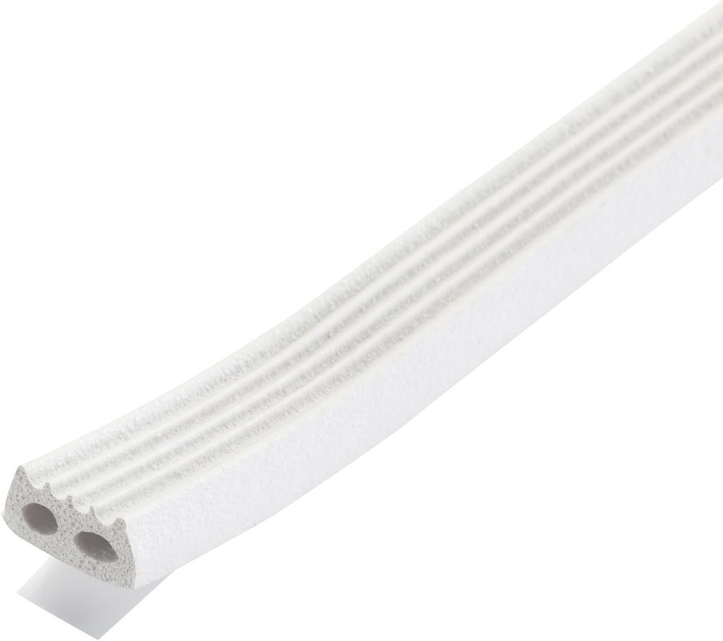 M-D Building Products 63669 5/16 in. x 19/32 in. x 10 ft. White Premium Rubber Window Seal for Large Gaps