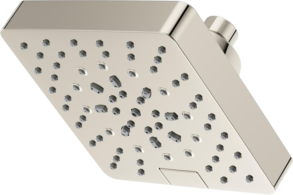 Pfister USH-51SHW Modern Square 1.75 GPM Multi Function Shower Head - Polished Nickel
