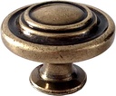 Antique Bronze Drawer Knob Dresser Pull Cabinet Knob Kitchen Door Knob Hardware (Dia: 1.25" (32 mm))