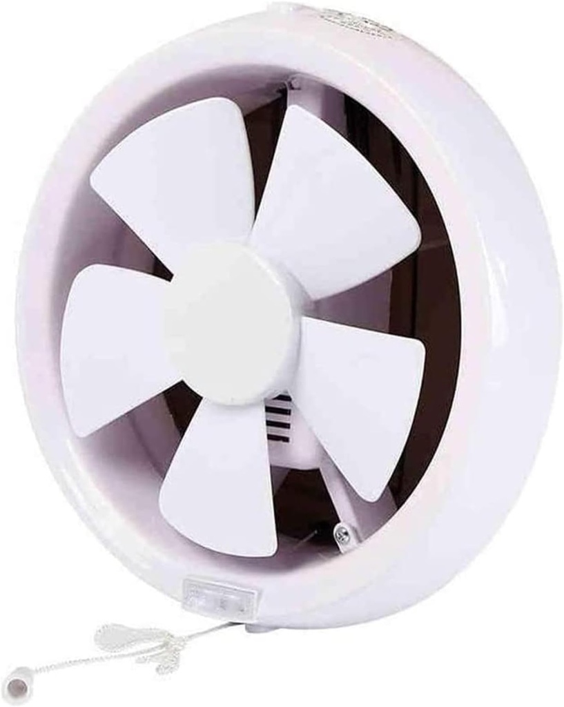 Bathroom Exhaust Fan, Ventilation Fan, Round Tube White Exhaust Fan With Low Noise Operation Suitable For Kitchen And Bathroom