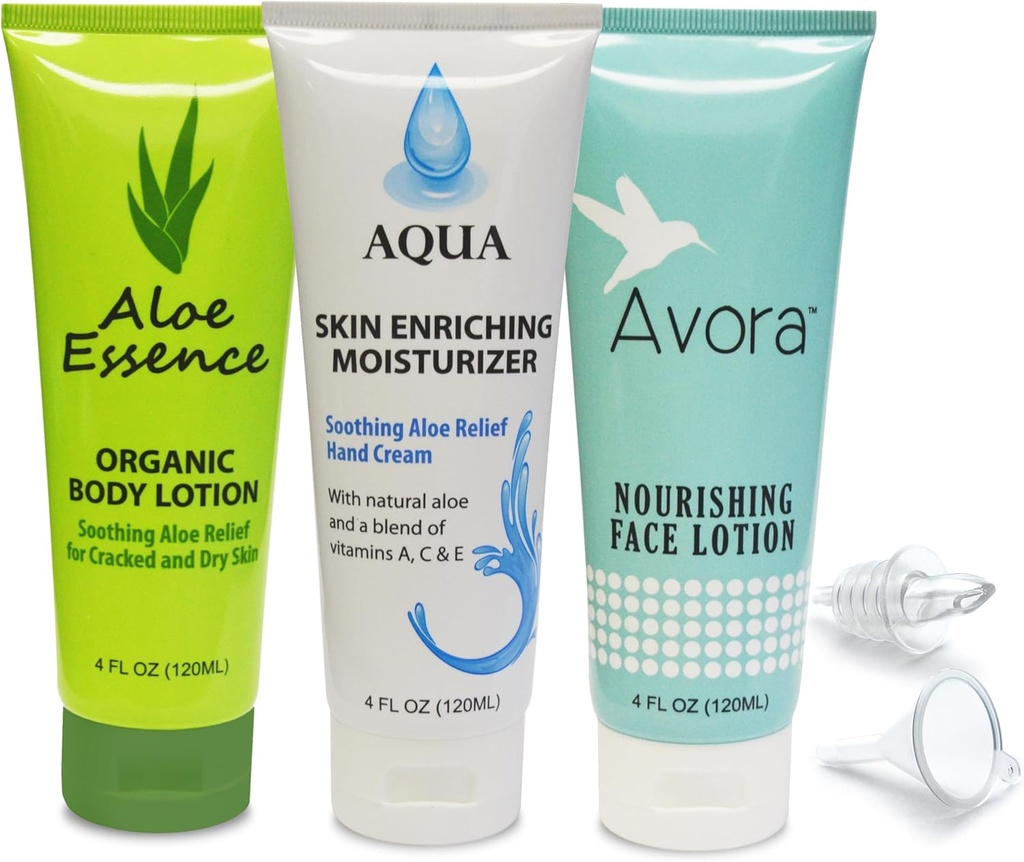 GoPong Lotion Flask 3 Pack (12 oz Total) - Hidden Alcohol Travel Flasks – Secret Liquor Containers for Beaches, Cruises, and Sports Events – Includes Funnel & Spout