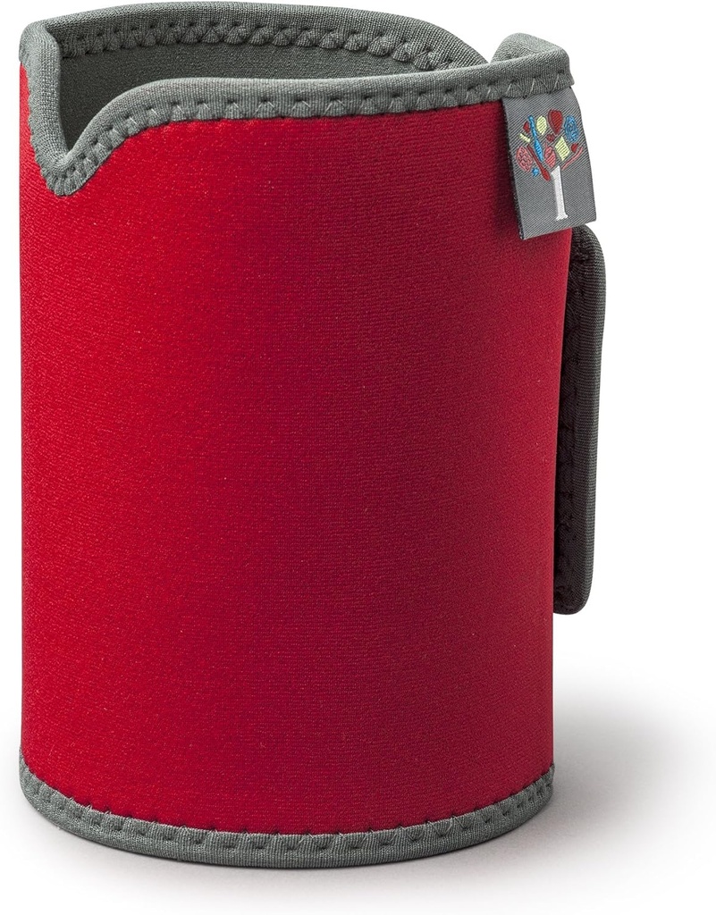 Zeal C125R Insulated Cafetiere Coffee Pot Jacket. Removable with Valcro Fastening. 12 Cup-Red, Neoprene