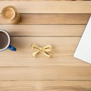 IMIKEYA Cabinet Knob Bowknot Handles Brass for Dresser Drawer Pulls Small Knobs for Kitchen Bathroom Bedroom