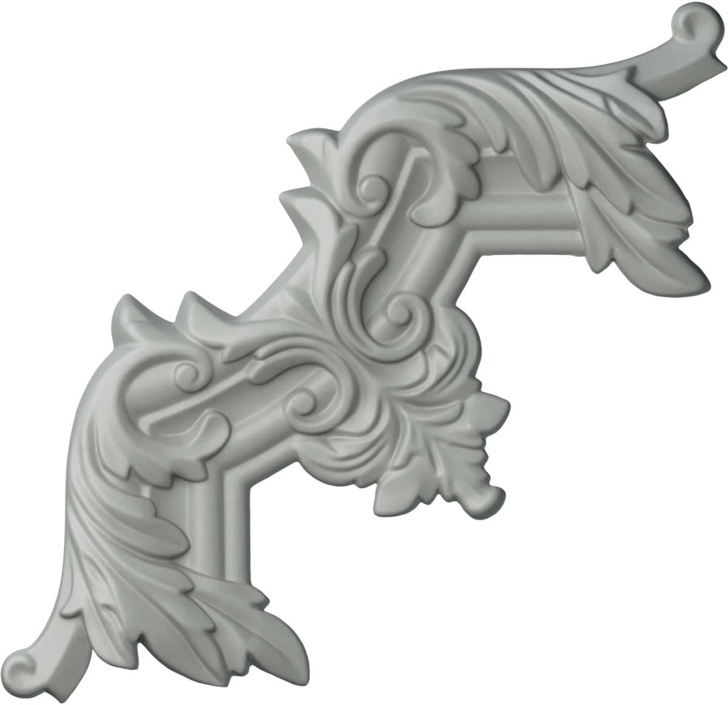 Ekena Millwork PML10X10OX Oxford Corner (Matches Moulding PML02X00OX) Panel Moulding, 10"W x 10"H x 1 1/8"P, Primed