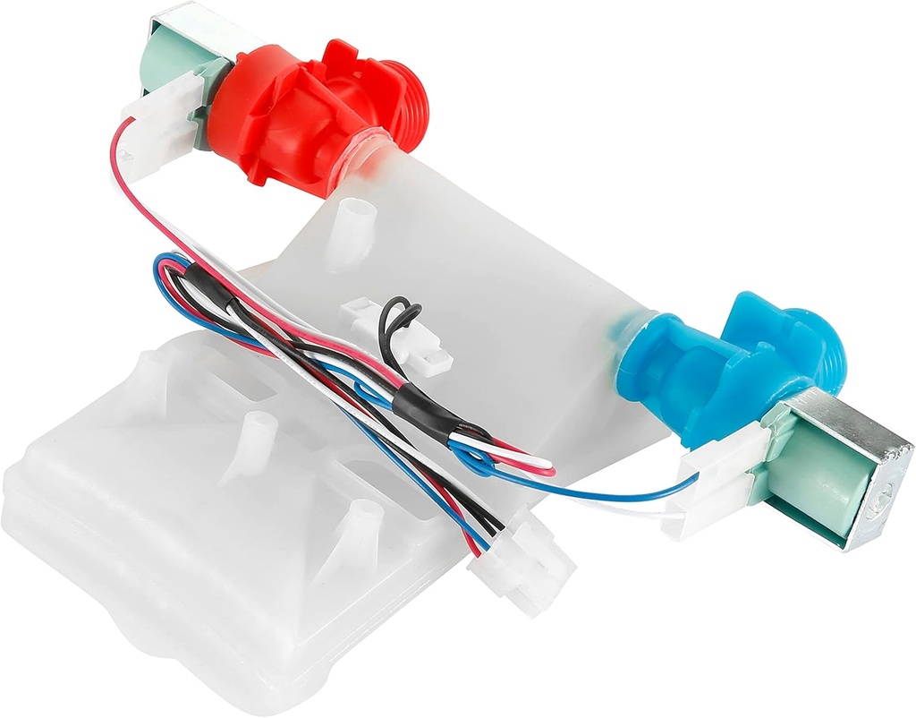 W11210459 WTW5000DW1 WTW4816FW2 Washer Washing Water Inlet Valve Fit for Whirl-pool May-tag Ken-more ama-na, cro-sley Replaces AP6329217, W10701459, W10838319, W10869799, W11025984, W11038711