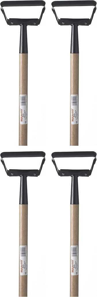 Flexrake 1000L Hula-Ho Weeder Cultivator with 54-Inch Wood Handle (Fоur Расk)