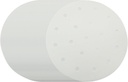 100 Pack 6 Inch Bamboo Steamer Liner - Round Air Fryer Parchment Paper with Holes - White Non Stick Steamer Paper for Air Fryer Basket, Oven, Microwave, Bamboos Steamer