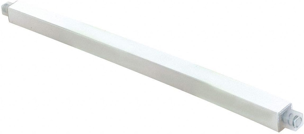 Ez-Flo 15198 Adjustable Plastic 24-Inchs Towel Bar White Plastic
