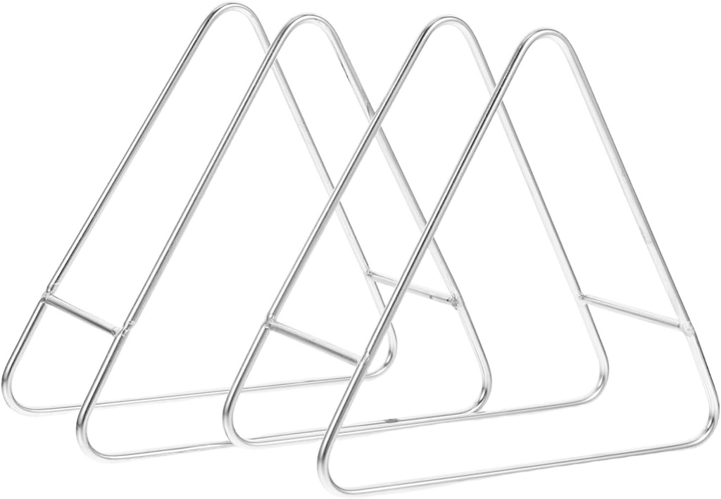 2pcs Stainless Steel Coaster Holder Rack for Organized Kitchen Countertop Cupboards Compact Design for Coasters Easy to Clean and Maintain
