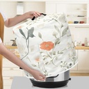 Kitchen Appliance Accessories Dust Cover for 3-6-8 Quart Instant Pot, Pressure Cooker, Air Fryer & Crock Pot,Decorative Appliance Dust Cover with Top Handle & Storage Pockets (Floral-9, 6 Quart)