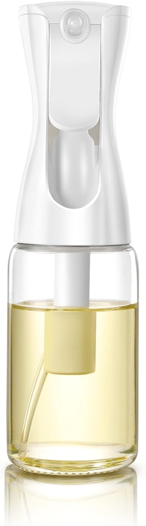 Mistifi Glass Oil Sprayer/Mister 5.1 fl oz (150ml), For Cooking Oil, Olive Oil, Soy Sauce, Vinegar, Non-Aerosol Refillable Dispenser, Spray Bottle (FS886)