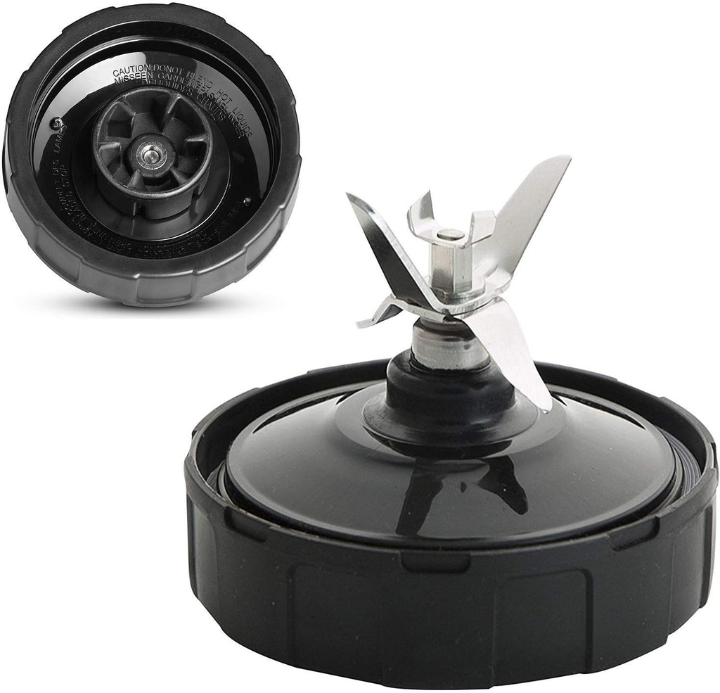 Ninja Blender Replacement Parts - Bottom Blade 6 Fins for Nutri Ninja Auto iQ BL480 BL480D BL482 BL456 Blenders (Female Fins Only) (1 Pack)