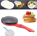 Portable Electric Crepe Maker with Non-Stick Coating，Electric Griddle Crepe Maker Automatic Temperature Control Hot Plate Cooktop for Crepes, Blintzes, Pancakes, Tortillas 1 Pack