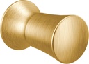 Moen Flara Brushed Gold Decorative 0.91" Diameter Brass Cabinet Knob Pull, YB0305BG