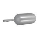 Veemoon Metal Grain Scoop Ice Cube Shovel for Kitchen Popcorn Scooper Dough and Flour Serving Scoop