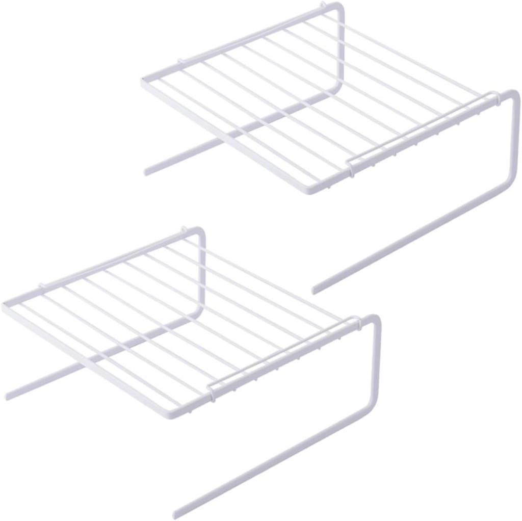 2Layer Multifunctional Wire Storage Rack Dish Stand Organizer for Kitchen Hotel Restaurant Iron Structure Easy Drain Design Keeps Utensils Accessible Tidy