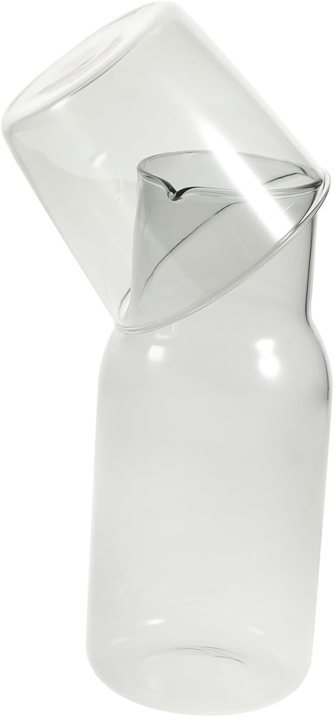 Creative Glass Drinking Cups Kettle Water Bottle Stylish Home Drinkware for Modern Chic Decor