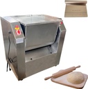 Commercial Dough Mixer 50KG/110LB, 3000W Heavy Duty Electric Flour Kneading Machine with Safety Stop-on-Open Lid & 90° Tilt Bucket, 110V for Restaurant Bakery